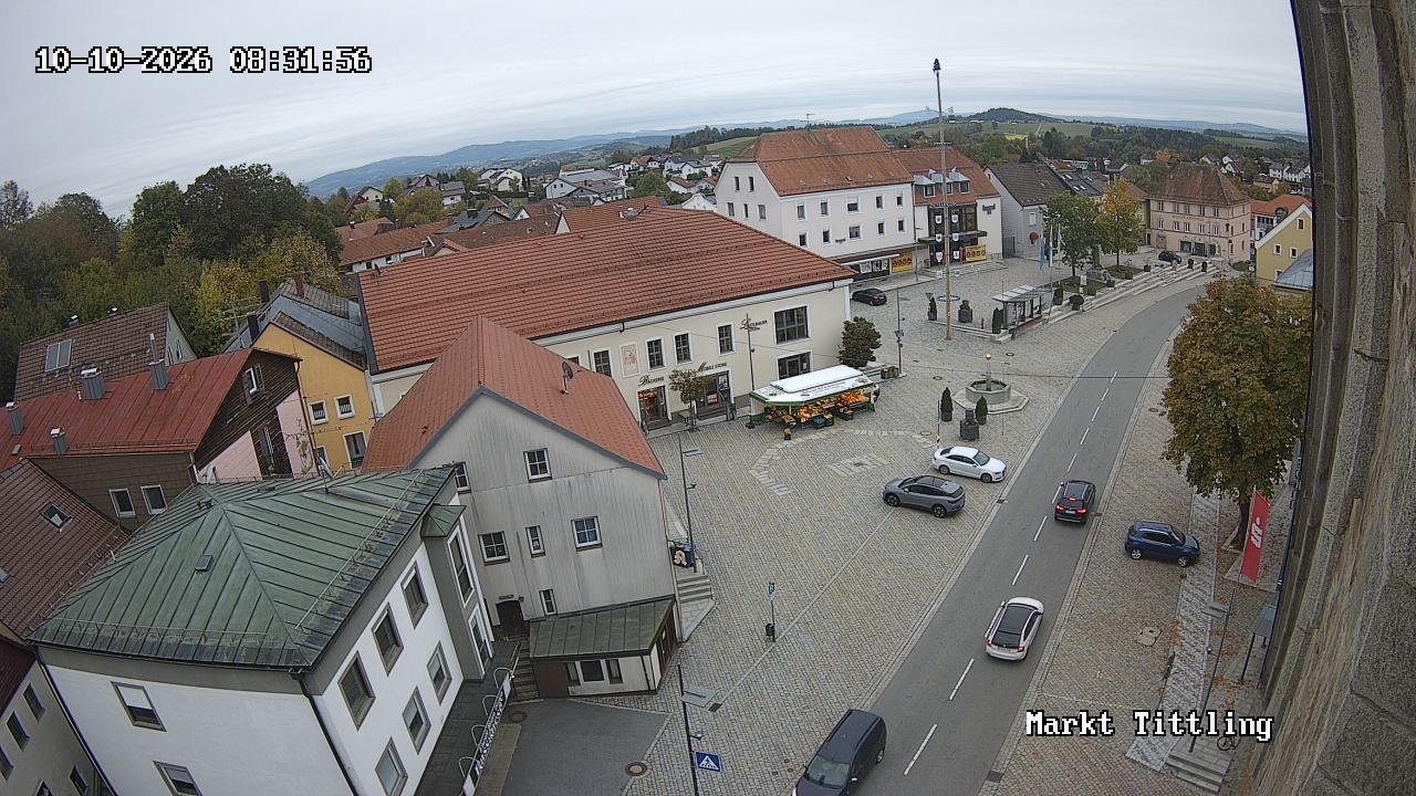 Archived image Webcam Tittling Market Square