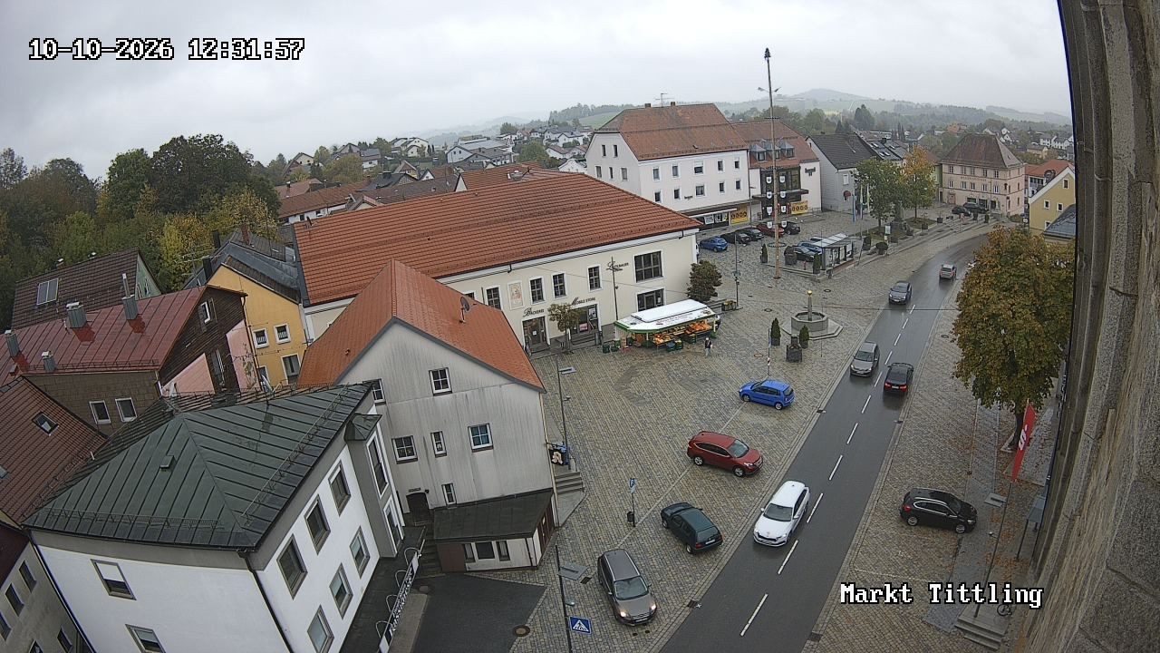 Archived image Webcam Tittling Market Square