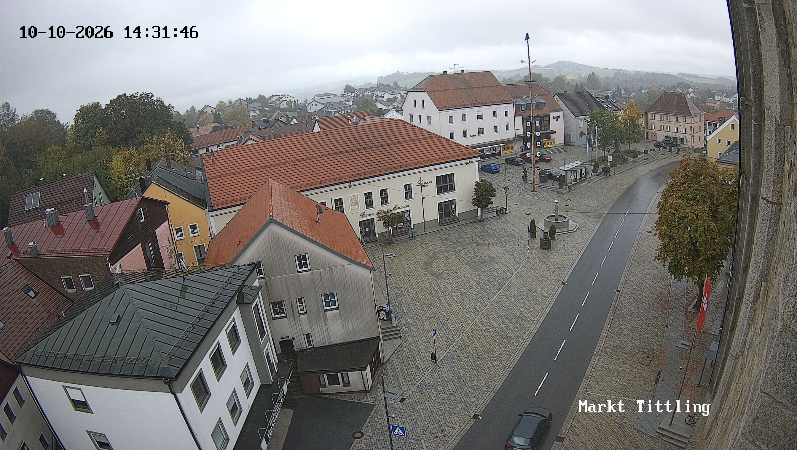 Archived image Webcam Tittling Market Square