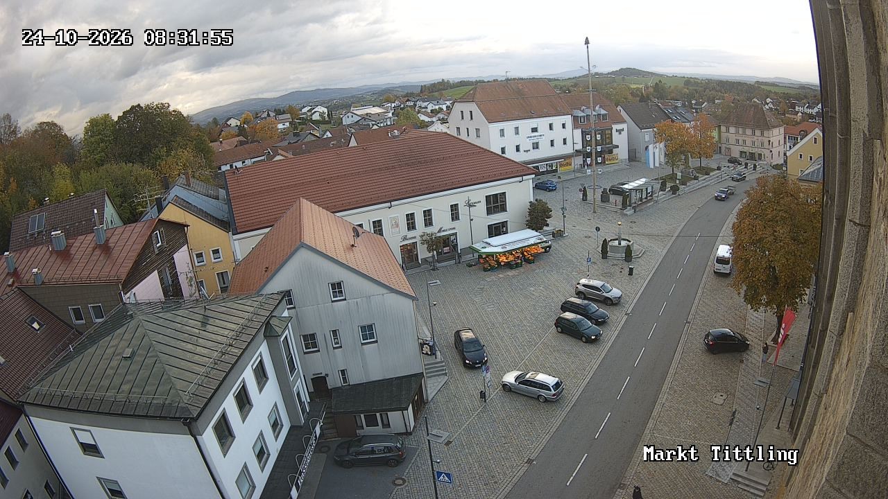 Archived image Webcam Tittling Market Square