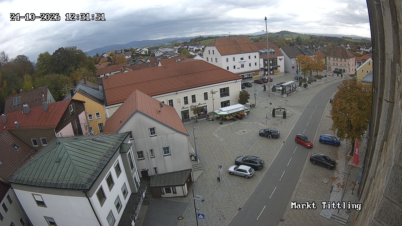 Archived image Webcam Tittling Market Square