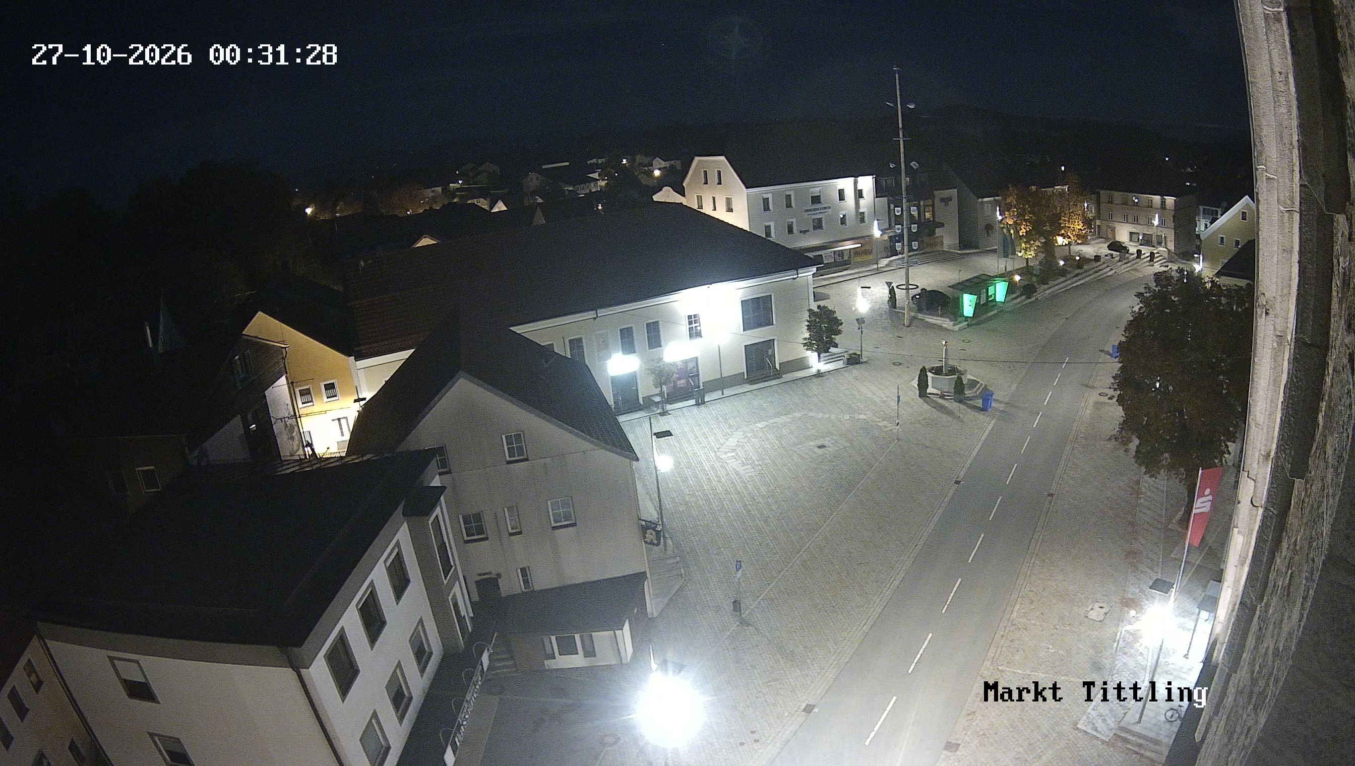 Archiv Foto Webcam Marktplatz in Tittling
