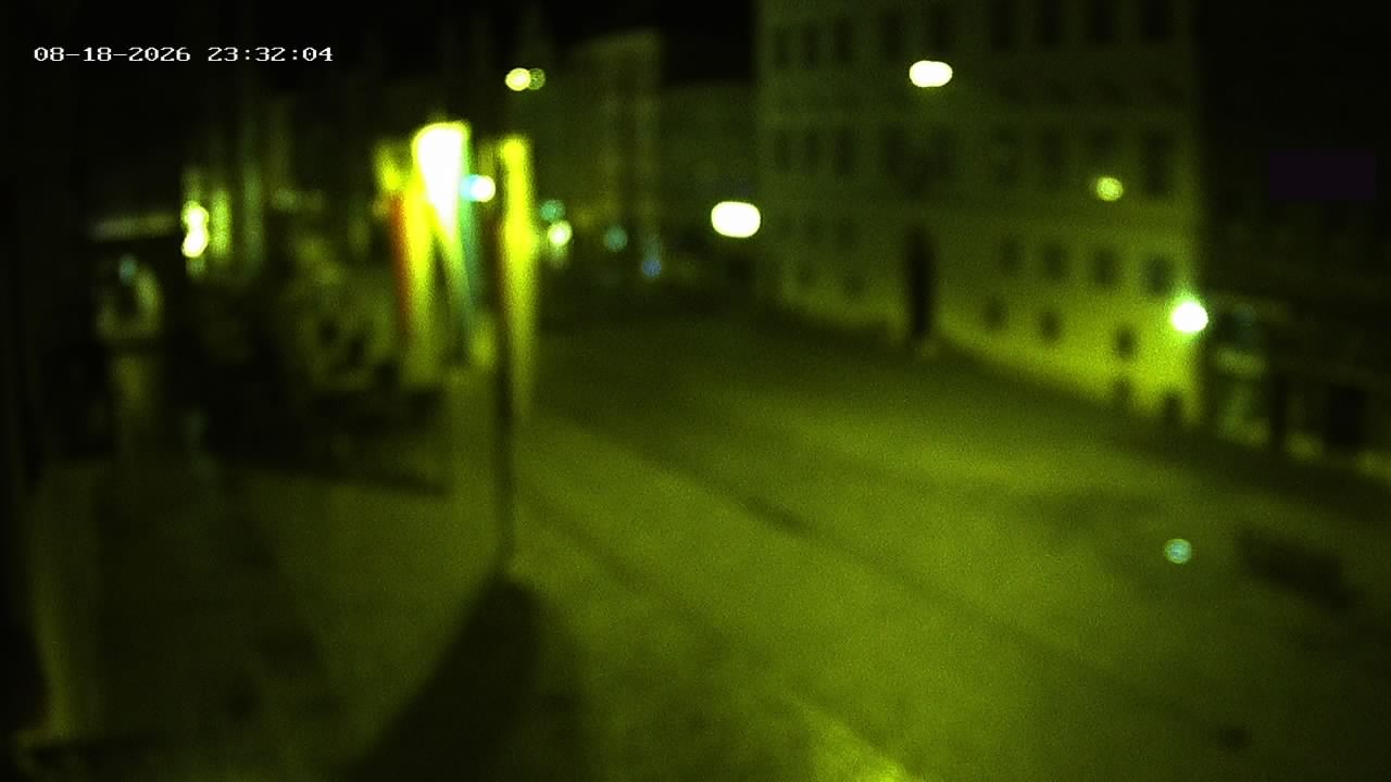 Archiv Foto Webcam Landshut: Blick vom Rathaus auf die Residenz