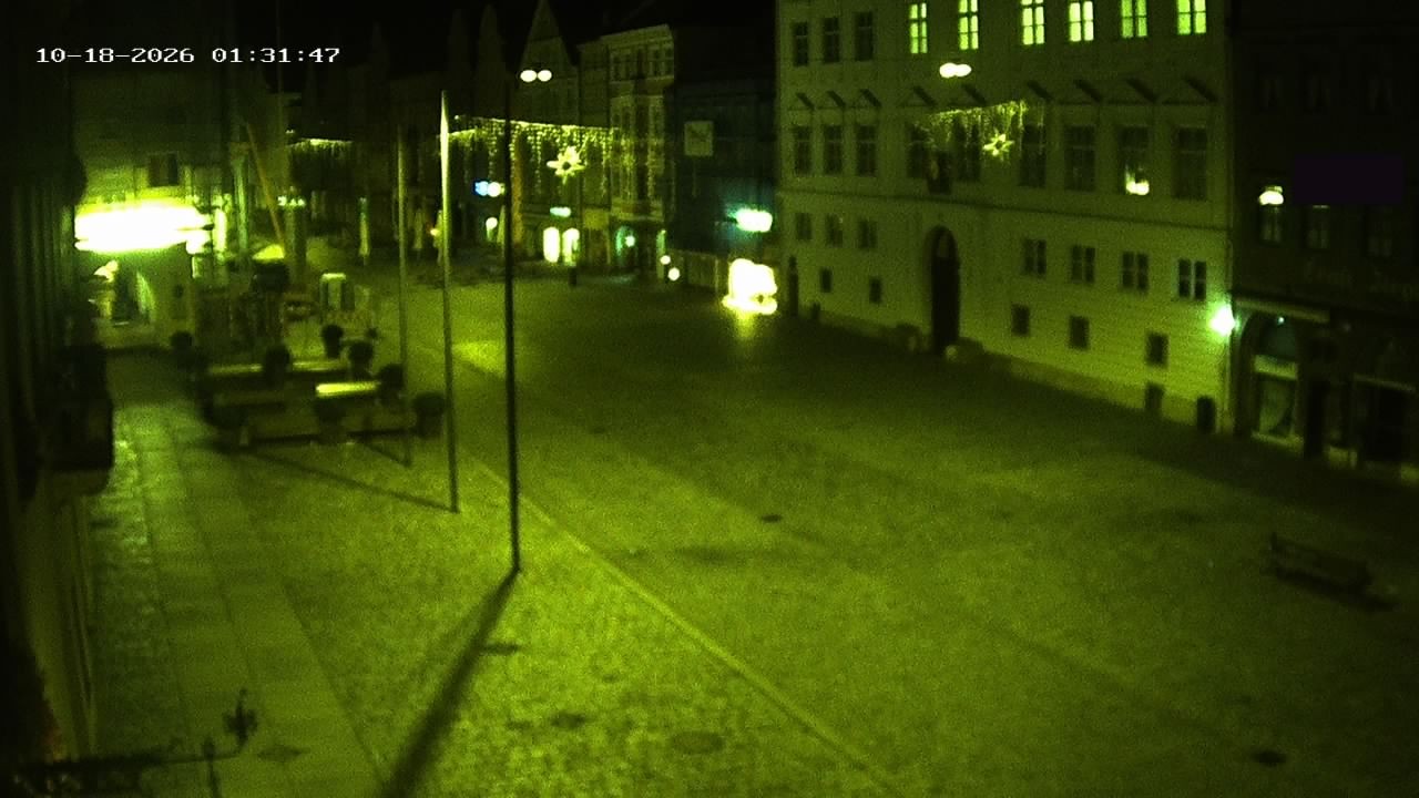 Archiv Foto Webcam Landshut: Blick vom Rathaus auf die Residenz