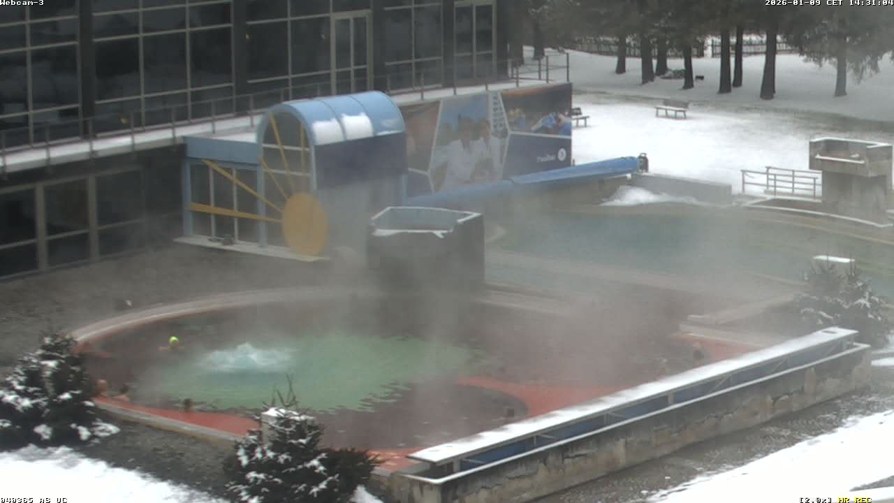 Archiv Foto Webcam Bad Füssing: Johannesbad-Therme Felsenlagune