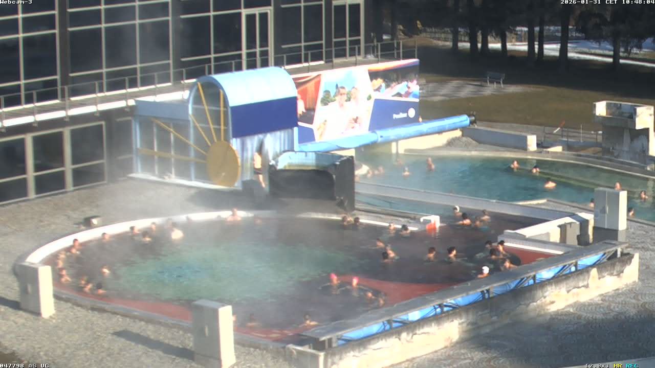 Archiv Foto Webcam Bad Füssing: Johannesbad-Therme Felsenlagune