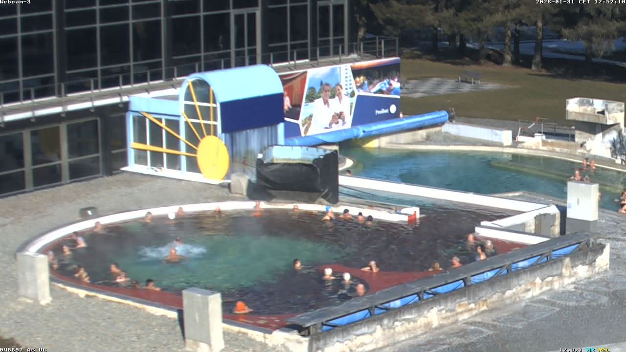 Archiv Foto Webcam Bad Füssing: Johannesbad-Therme Felsenlagune