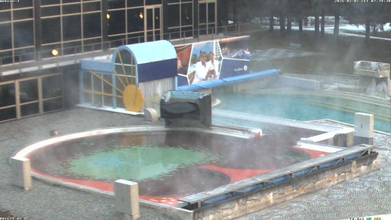 Archiv Foto Webcam Bad Füssing: Johannesbad-Therme Felsenlagune