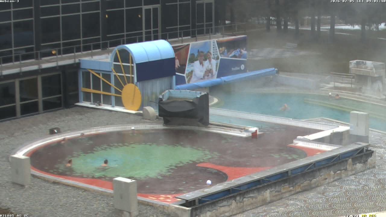 Archiv Foto Webcam Bad Füssing: Johannesbad-Therme Felsenlagune