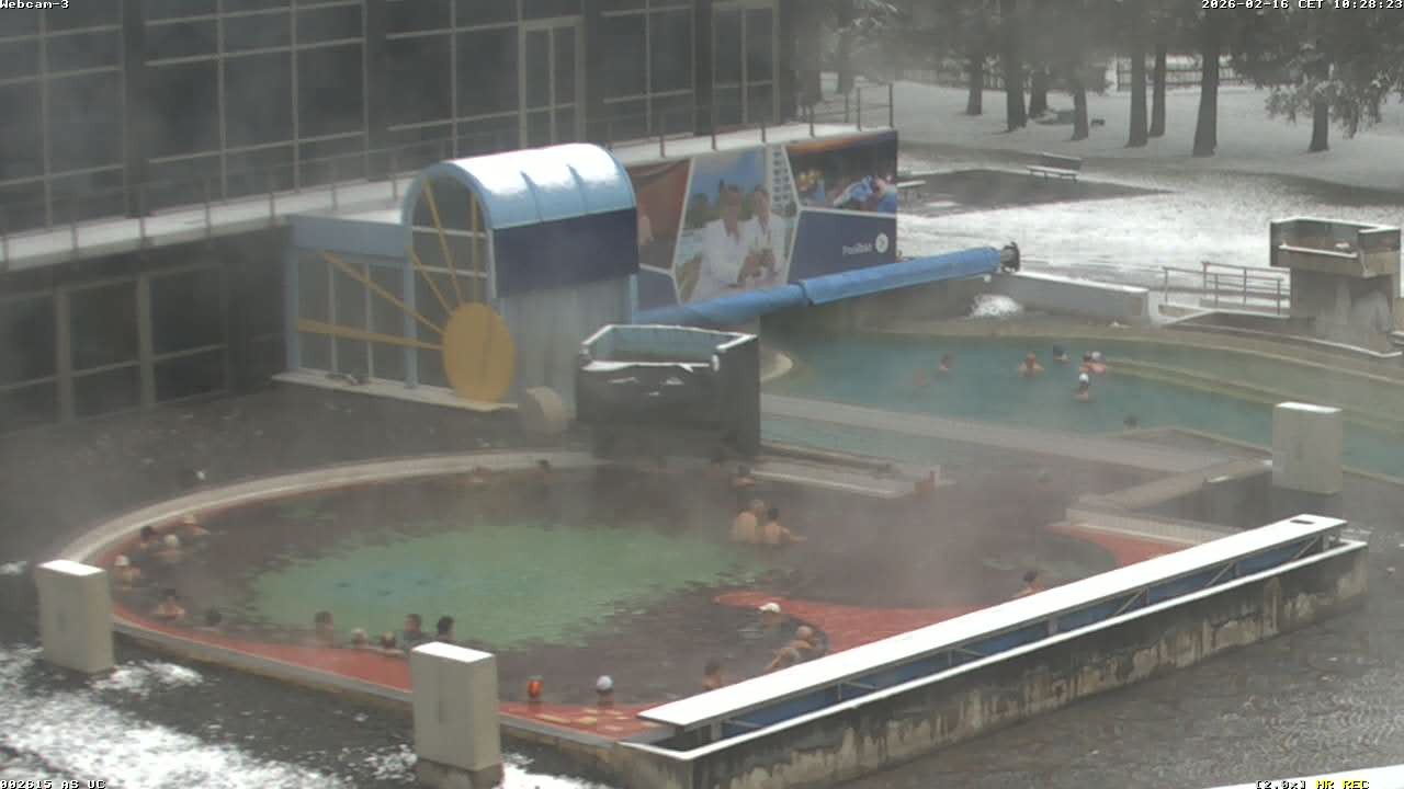 Archiv Foto Webcam Bad Füssing: Johannesbad-Therme Felsenlagune