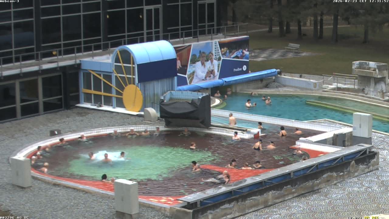 Archiv Foto Webcam Bad Füssing: Johannesbad-Therme Felsenlagune