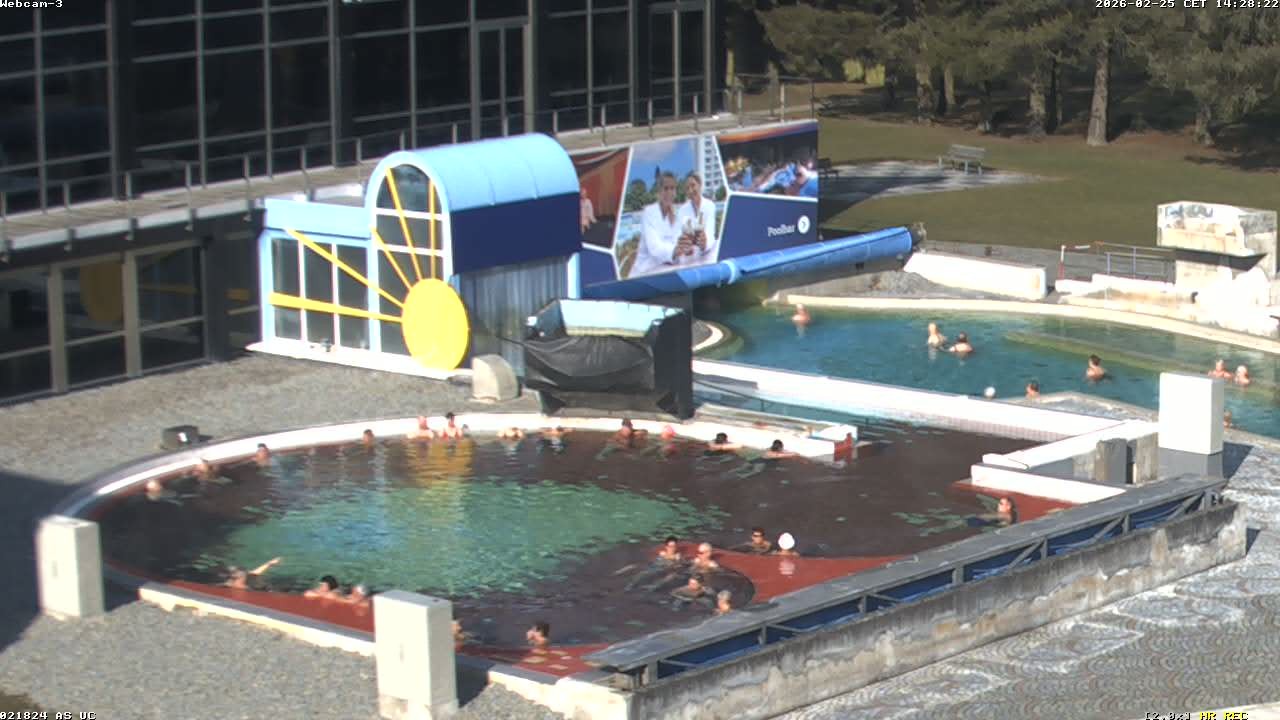 Archiv Foto Webcam Bad Füssing: Johannesbad-Therme Felsenlagune