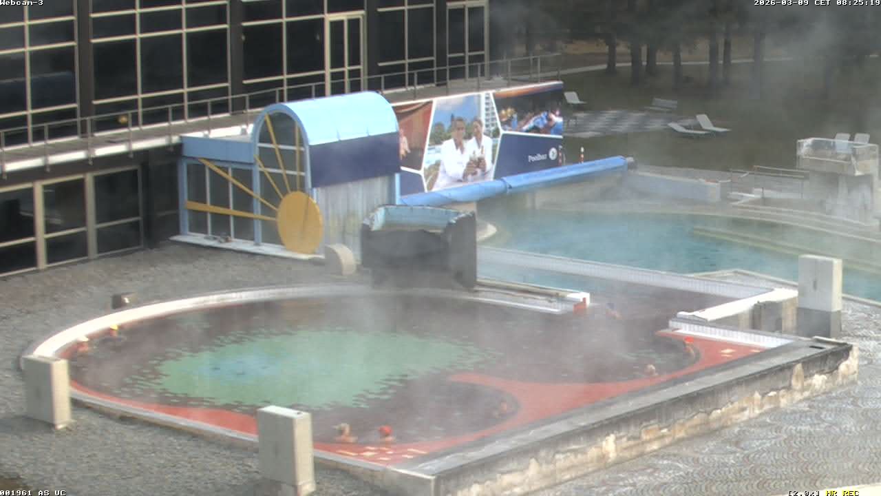 Archiv Foto Webcam Bad Füssing: Johannesbad-Therme Felsenlagune