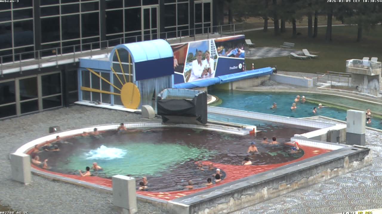 Archiv Foto Webcam Bad Füssing: Johannesbad-Therme Felsenlagune