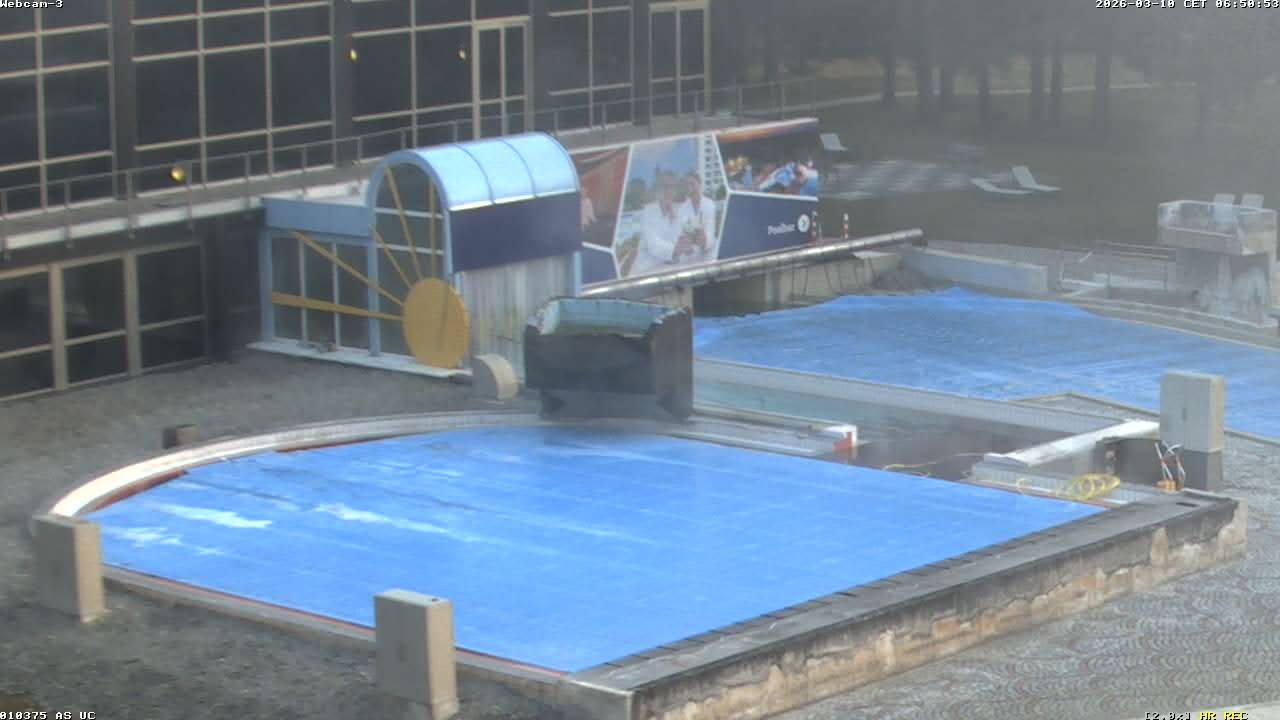 Archiv Foto Webcam Bad Füssing: Johannesbad-Therme Felsenlagune