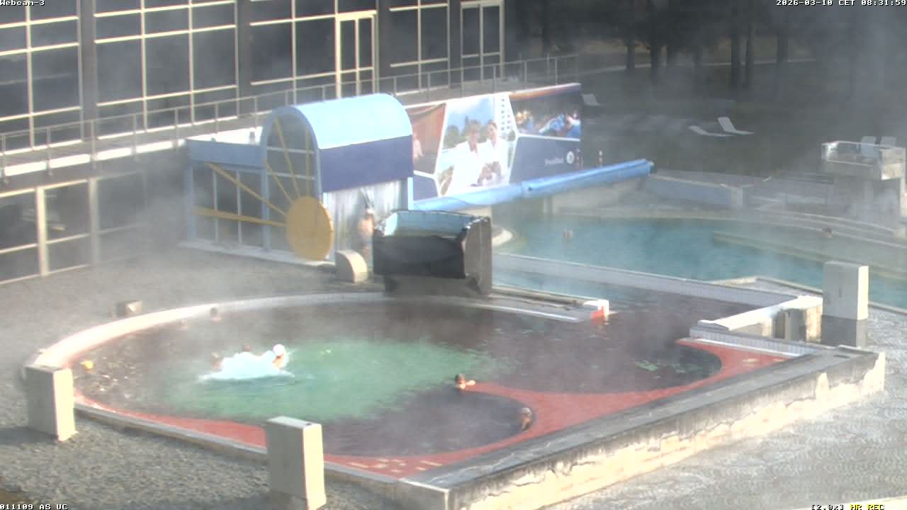 Archiv Foto Webcam Bad Füssing: Johannesbad-Therme Felsenlagune