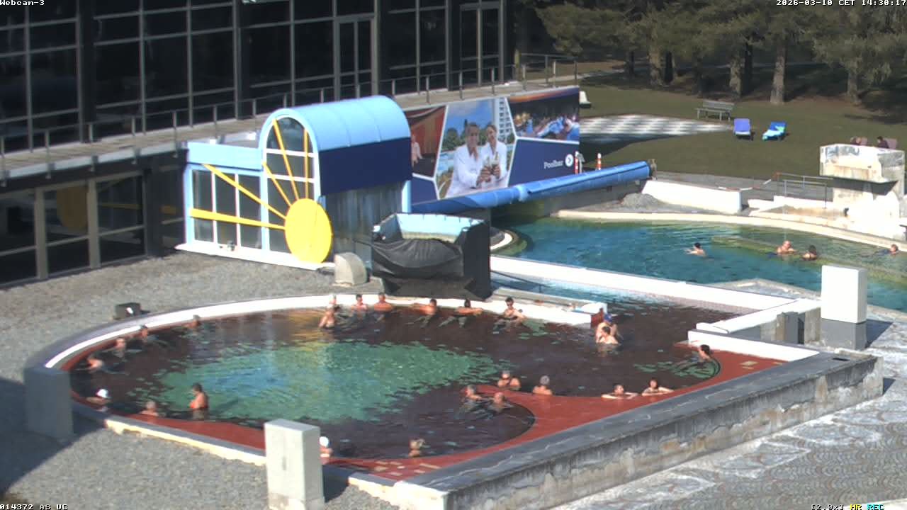 Archiv Foto Webcam Bad Füssing: Johannesbad-Therme Felsenlagune