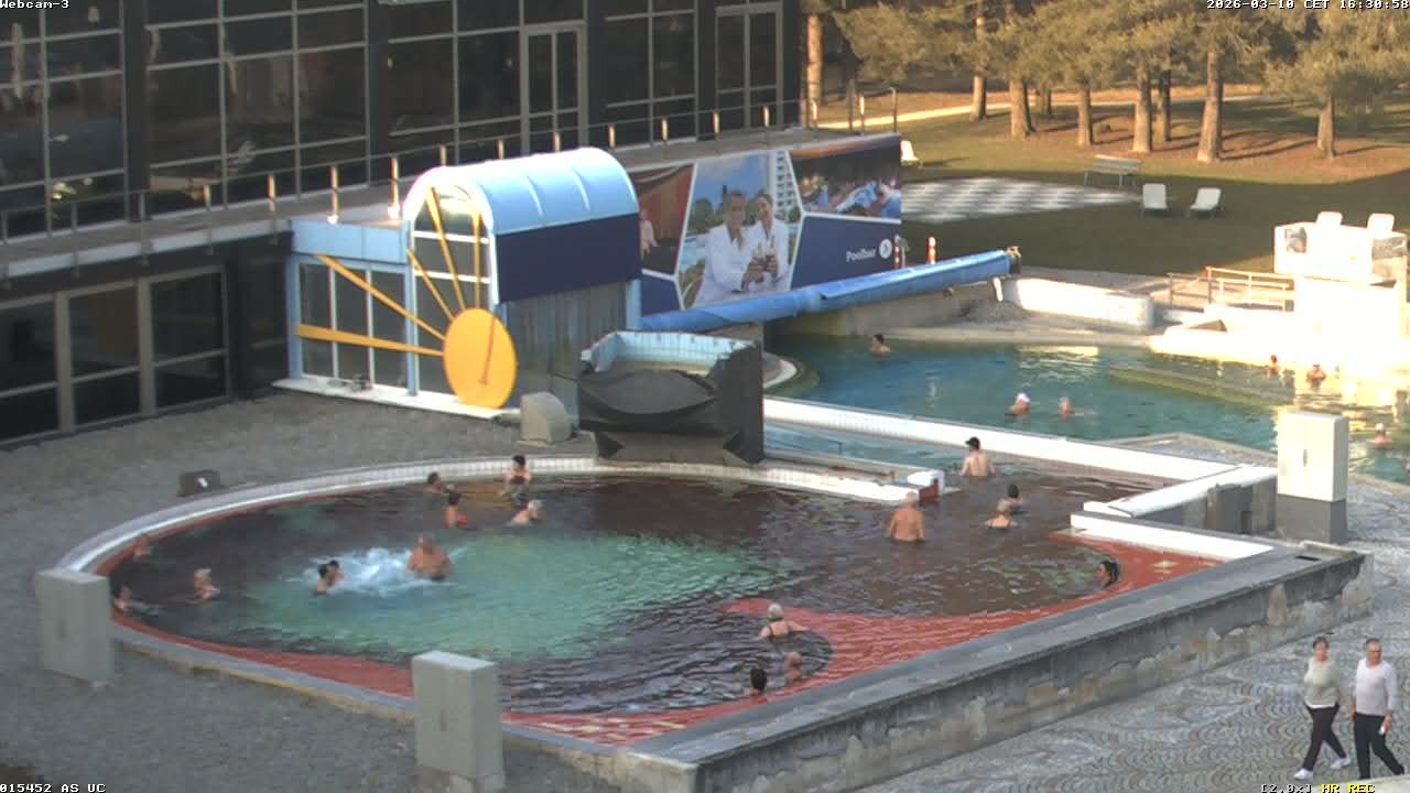 Archiv Foto Webcam Bad Füssing: Johannesbad-Therme Felsenlagune