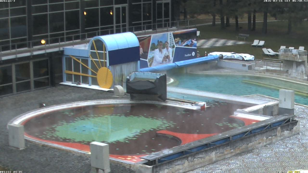 Archiv Foto Webcam Bad Füssing: Johannesbad-Therme Felsenlagune