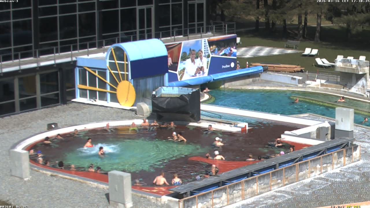 Archiv Foto Webcam Bad Füssing: Johannesbad-Therme Felsenlagune