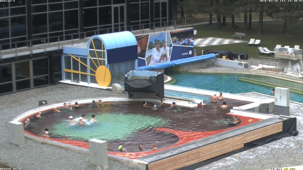 Archiv Foto Webcam Bad Füssing: Johannesbad-Therme Felsenlagune