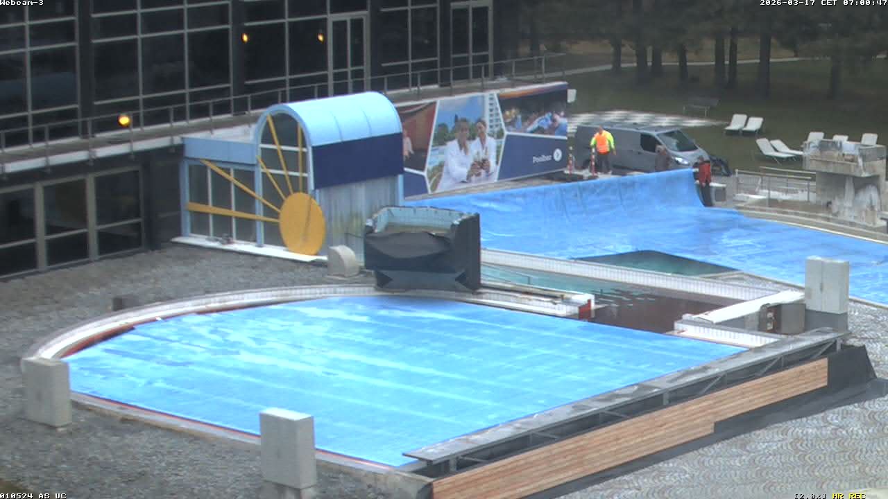 Archiv Foto Webcam Bad Füssing: Johannesbad-Therme Felsenlagune