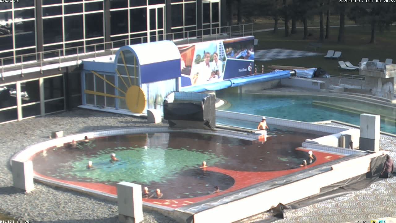 Archiv Foto Webcam Bad Füssing: Johannesbad-Therme Felsenlagune