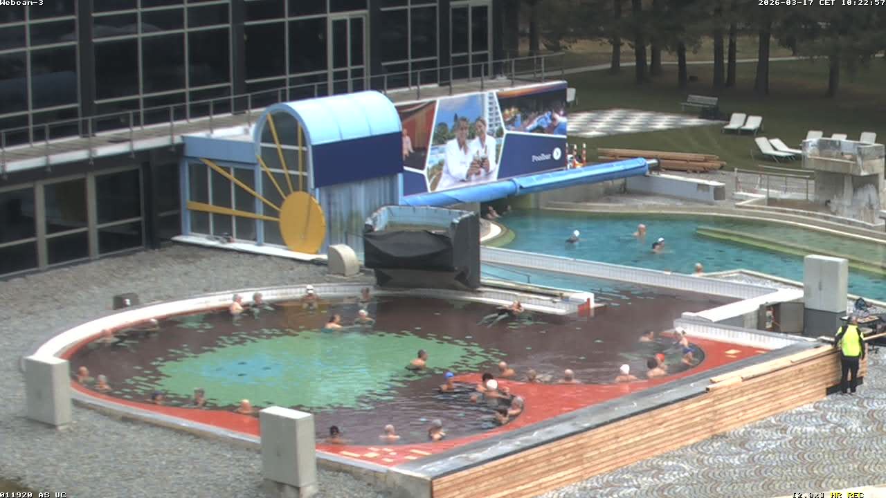 Archiv Foto Webcam Bad Füssing: Johannesbad-Therme Felsenlagune