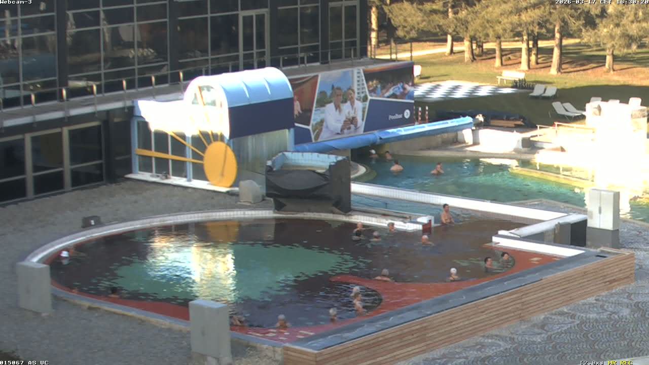 Archived image Webcam Bad Füssing - Johannesbad Therme Outdoor Area