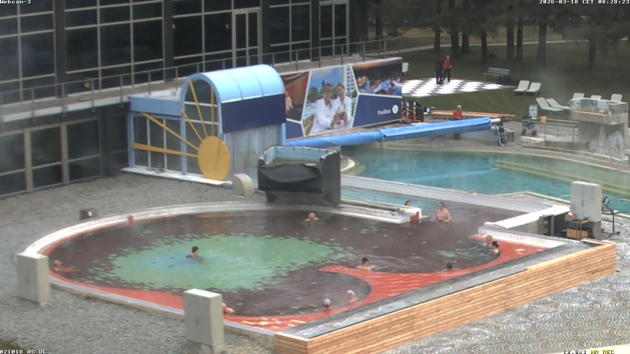 Archiv Foto Webcam Bad Füssing: Johannesbad-Therme Felsenlagune