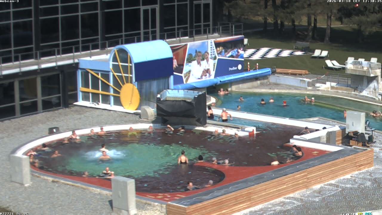 Archiv Foto Webcam Bad Füssing: Johannesbad-Therme Felsenlagune