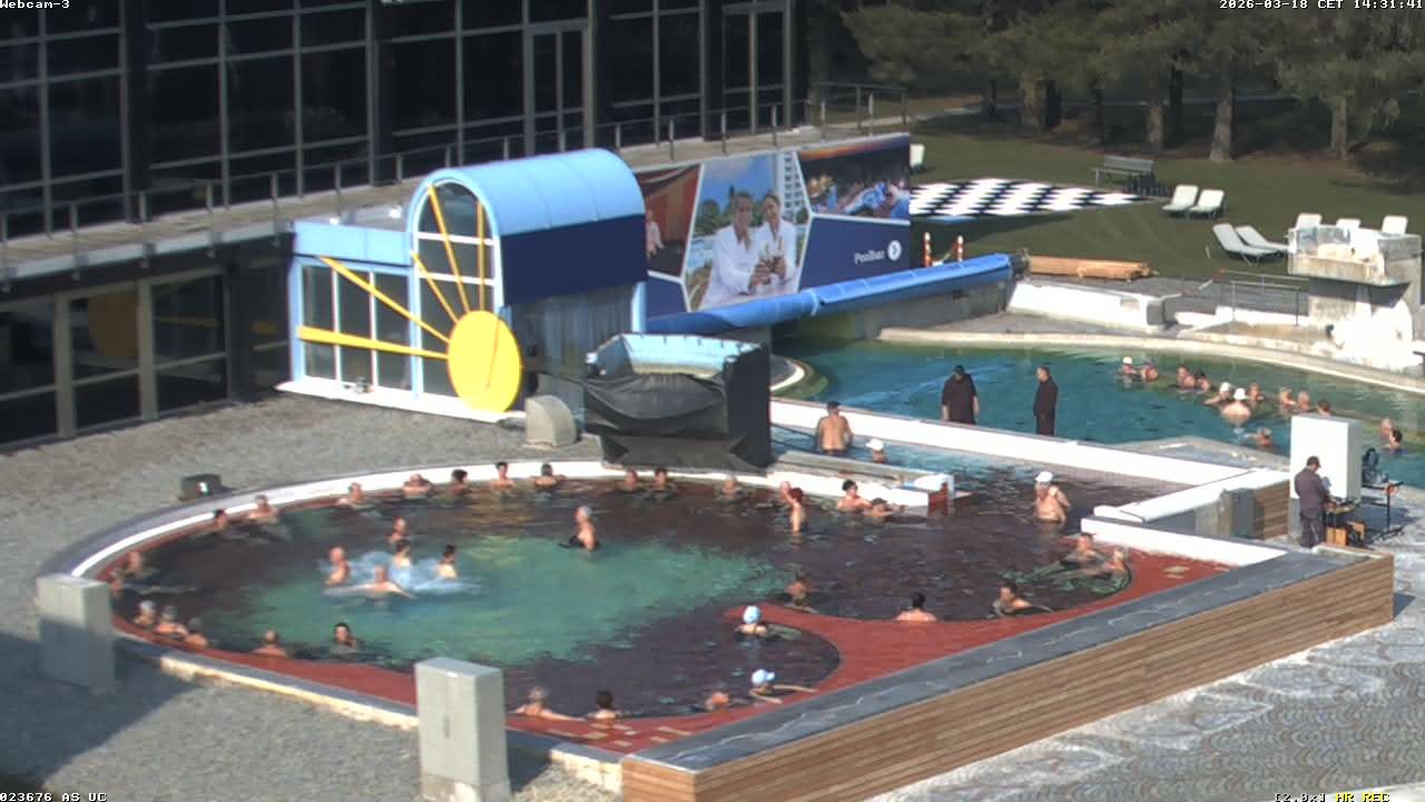 Archiv Foto Webcam Bad Füssing: Johannesbad-Therme Felsenlagune
