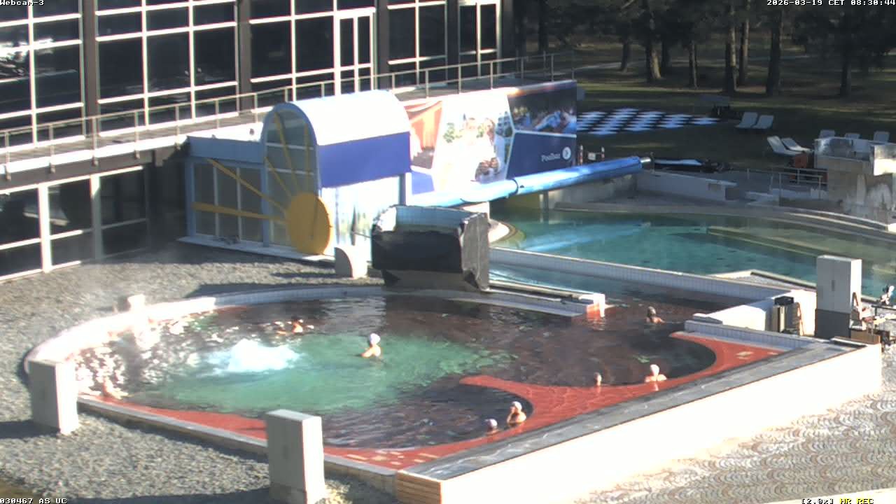 Archiv Foto Webcam Bad Füssing: Johannesbad-Therme Felsenlagune