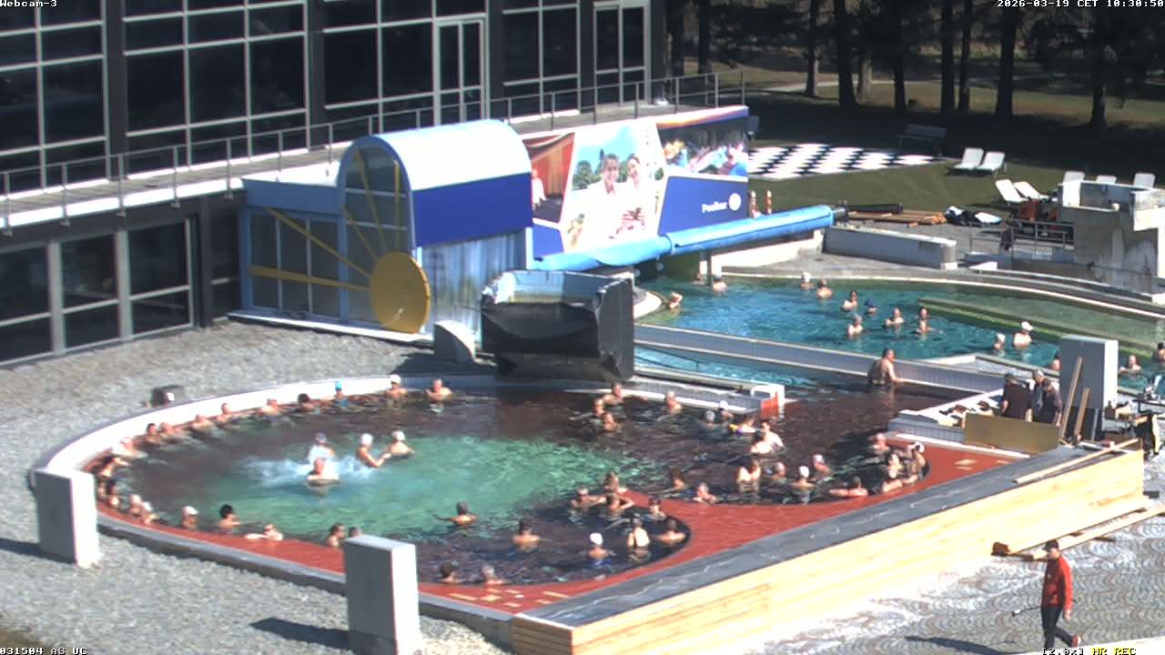 Archiv Foto Webcam Bad Füssing: Johannesbad-Therme Felsenlagune