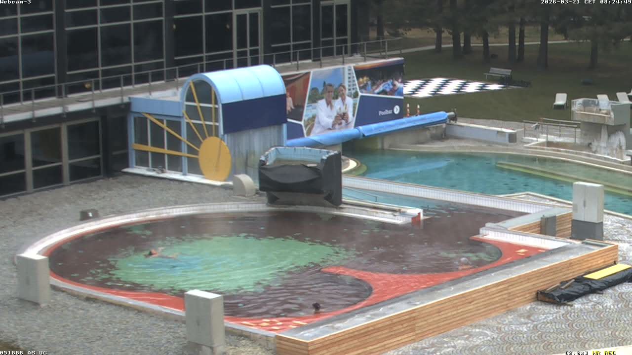 Archiv Foto Webcam Bad Füssing: Johannesbad-Therme Felsenlagune