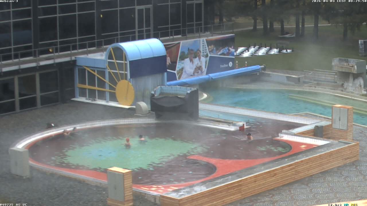 Archiv Foto Webcam Bad Füssing: Johannesbad-Therme Felsenlagune