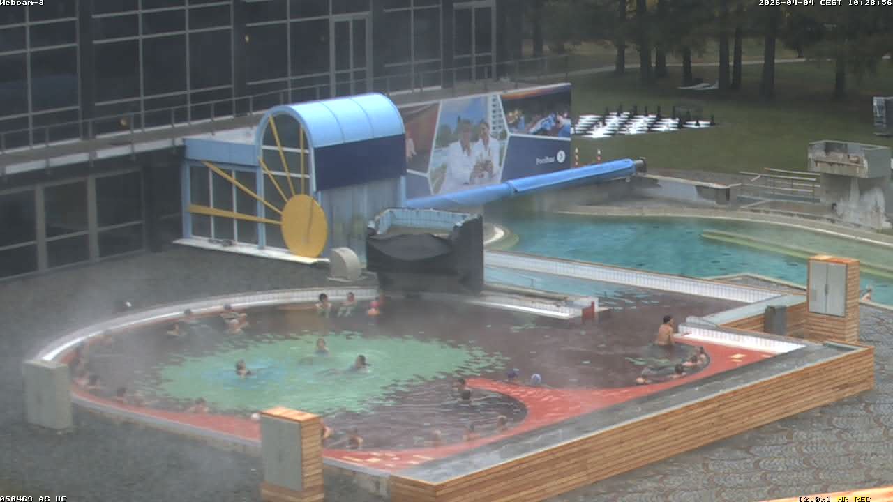 Archiv Foto Webcam Bad Füssing: Johannesbad-Therme Felsenlagune