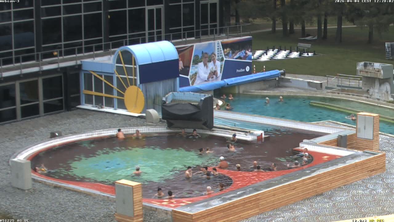 Archiv Foto Webcam Bad Füssing: Johannesbad-Therme Felsenlagune