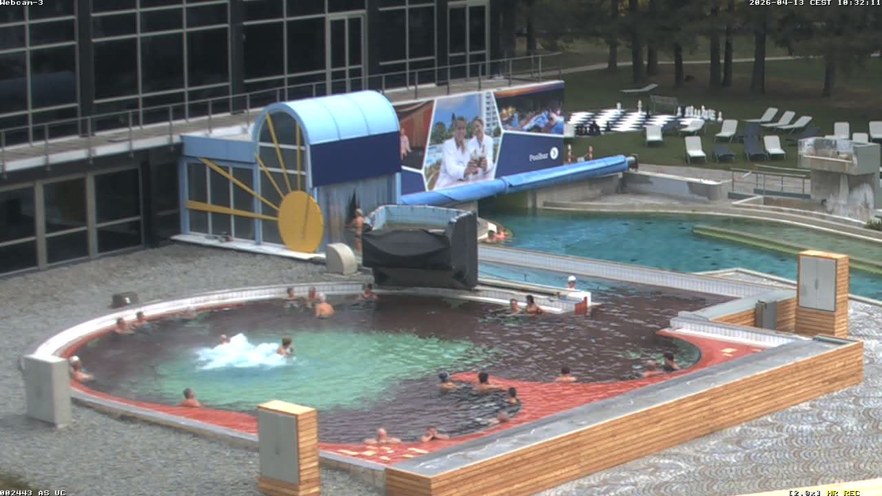 Archived image Webcam Bad Füssing - Johannesbad Therme Outdoor Area