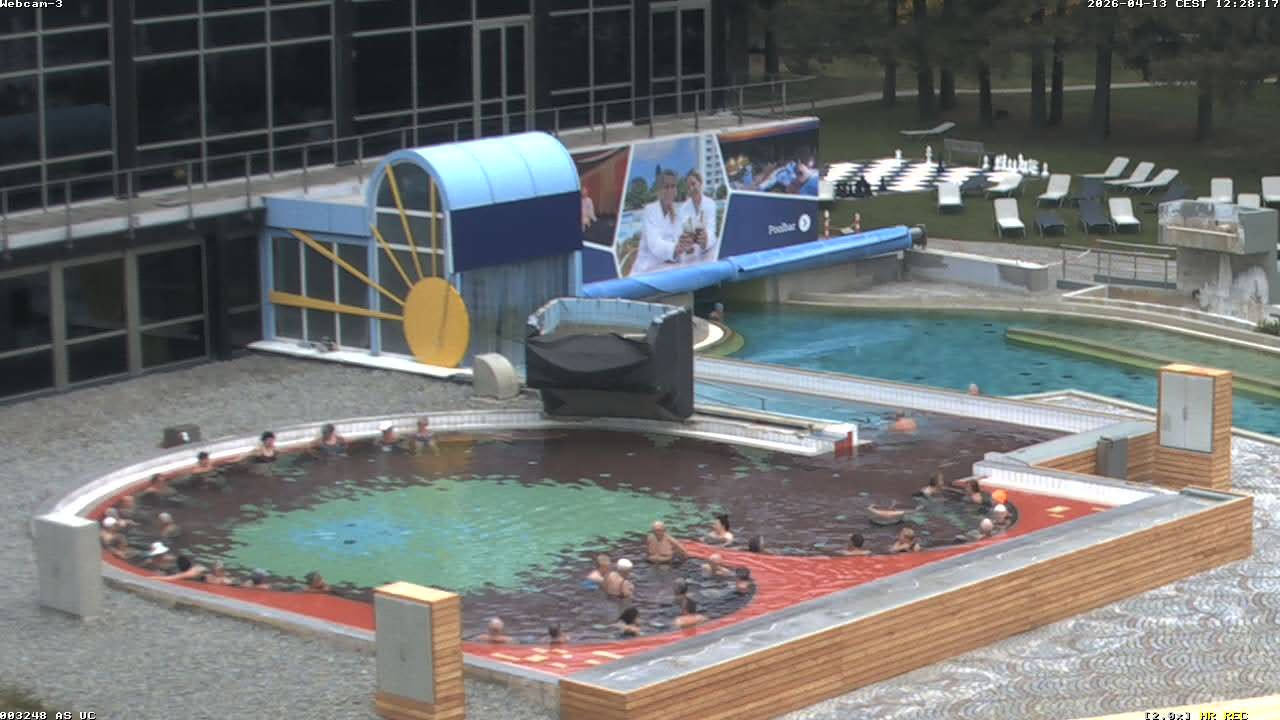 Archiv Foto Webcam Bad Füssing: Johannesbad-Therme Felsenlagune