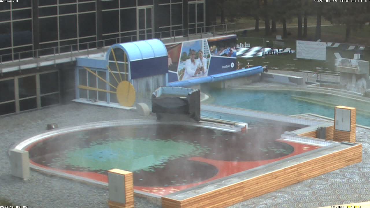 Archiv Foto Webcam Bad Füssing: Johannesbad-Therme Felsenlagune