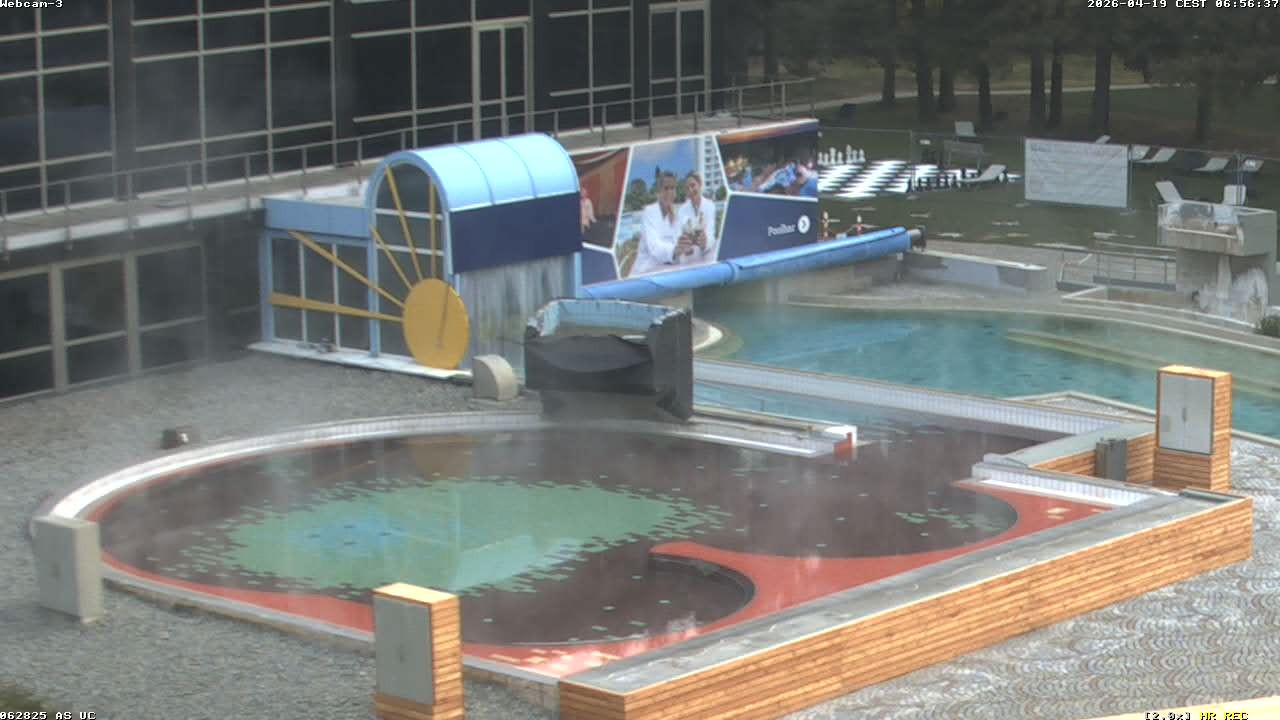 Archiv Foto Webcam Bad Füssing: Johannesbad-Therme Felsenlagune