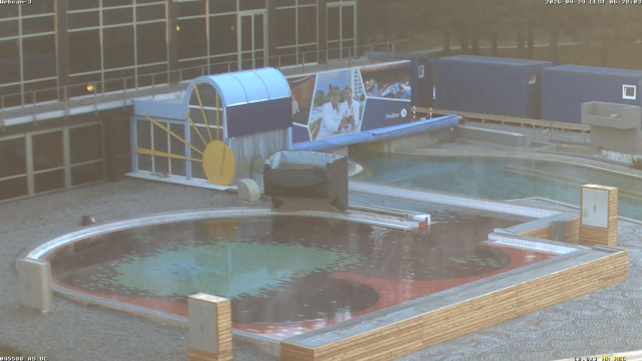 Archiv Foto Webcam Bad Füssing: Johannesbad-Therme Felsenlagune