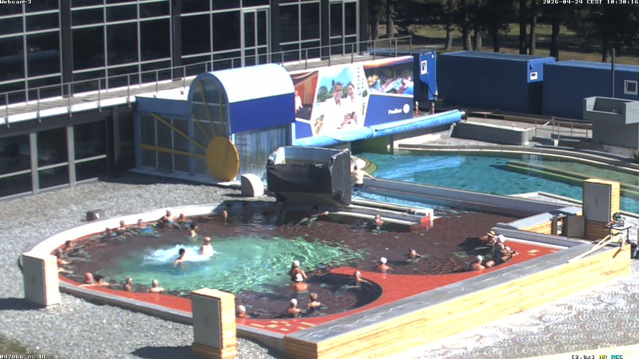 Archiv Foto Webcam Bad Füssing: Johannesbad-Therme Felsenlagune