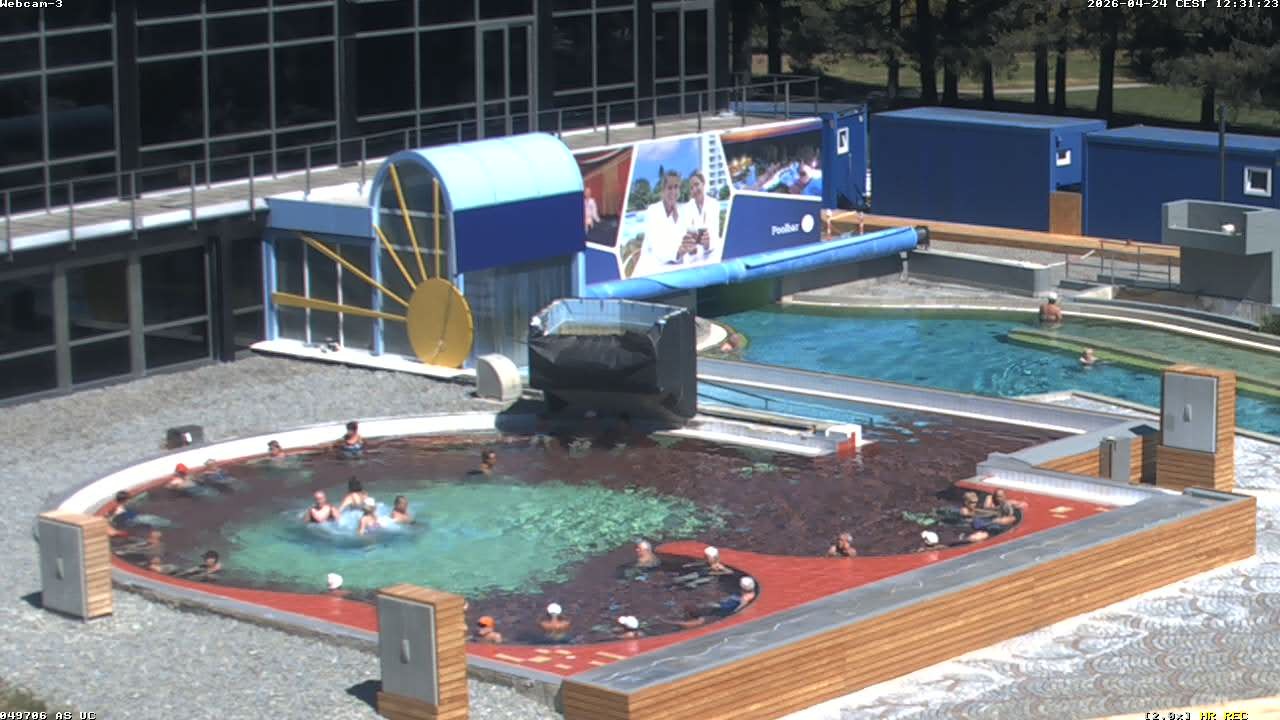 Archiv Foto Webcam Bad Füssing: Johannesbad-Therme Felsenlagune