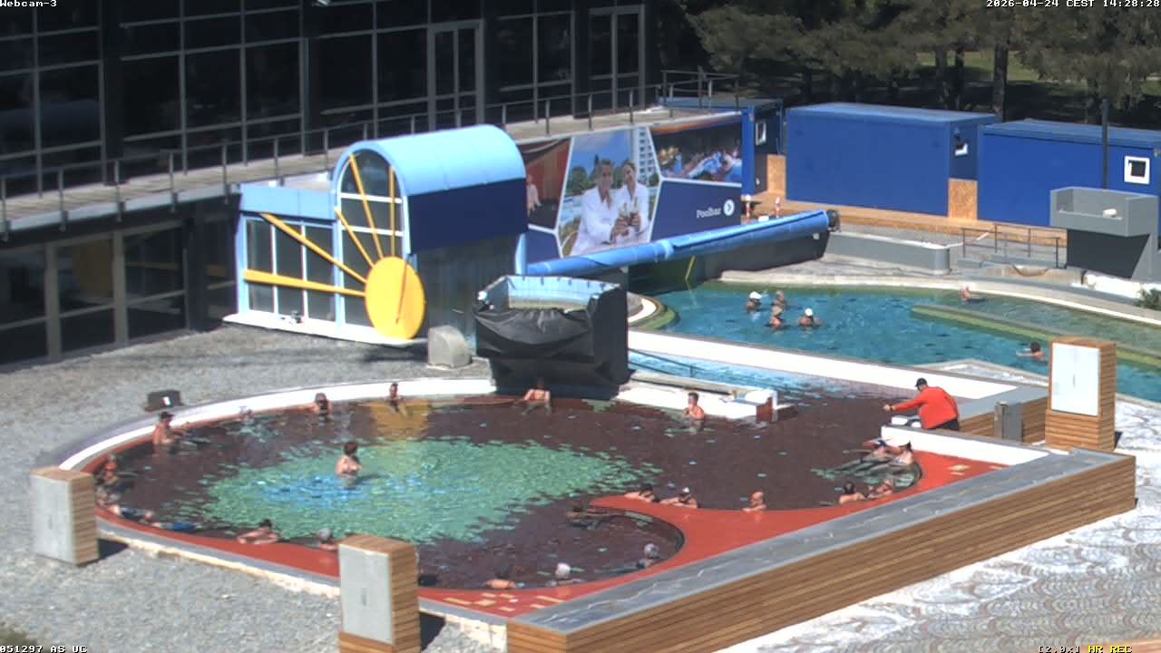 Archiv Foto Webcam Bad Füssing: Johannesbad-Therme Felsenlagune