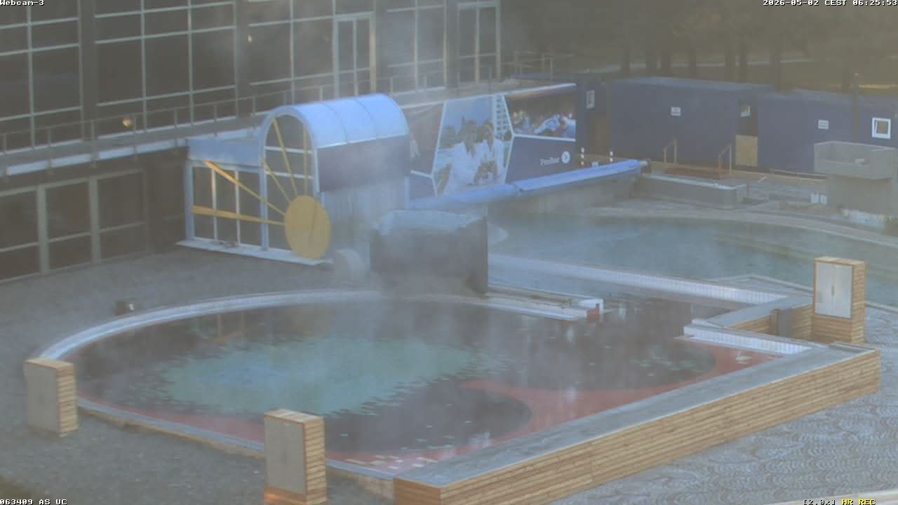 Archived image Webcam Bad Füssing - Johannesbad Therme Outdoor Area