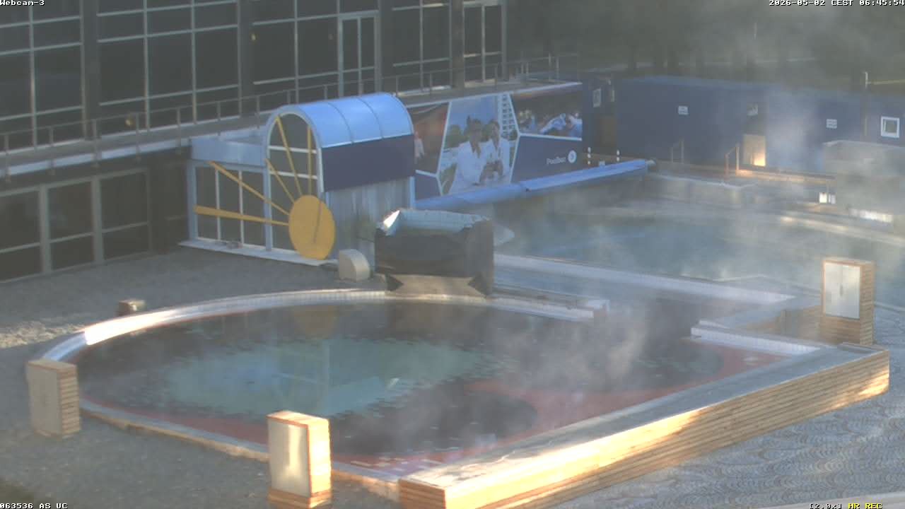 Archiv Foto Webcam Bad Füssing: Johannesbad-Therme Felsenlagune