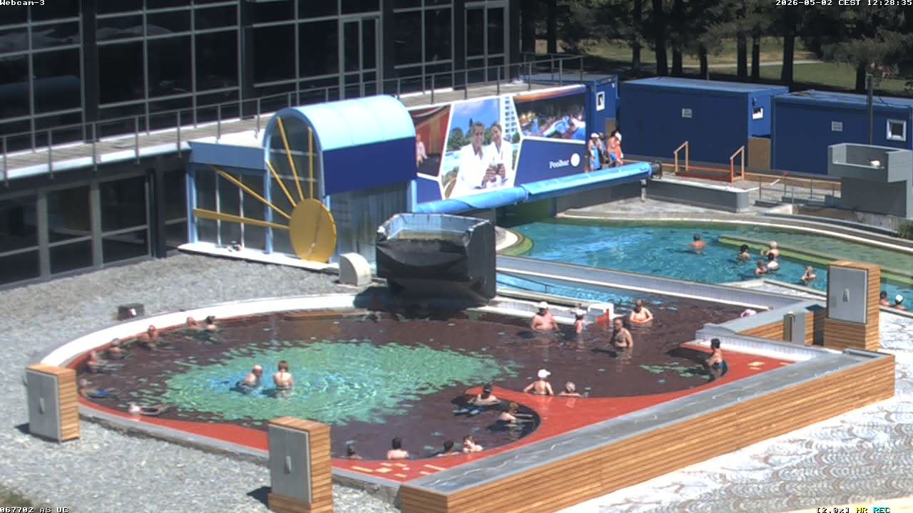 Archiv Foto Webcam Bad Füssing: Johannesbad-Therme Felsenlagune