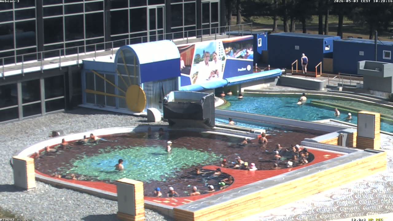 Archiv Foto Webcam Bad Füssing: Johannesbad-Therme Felsenlagune